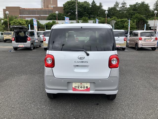 ムーヴキャンバスストライプスＧ　ＣＤステレオ　前席シートヒーター　キーフリー保証　新車保証・まごころ保証　１年間・走行距離無制限付き（東京都）の中古車