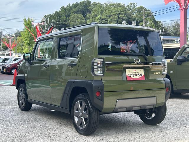 タフトＧ　ダーククロムベンチャー　純正ナビ　ドライブレコーダー保証　新車保証・まごころ保証　１年間・走行距離無制限付き　純正７インチナビ　ドライブレコーダー　ＬＥＤフォグランプ　ＬＥＤヘッドランプ　前席シートヒーター　パノラマモニター　コーナーセンサー（東京都）の中古車