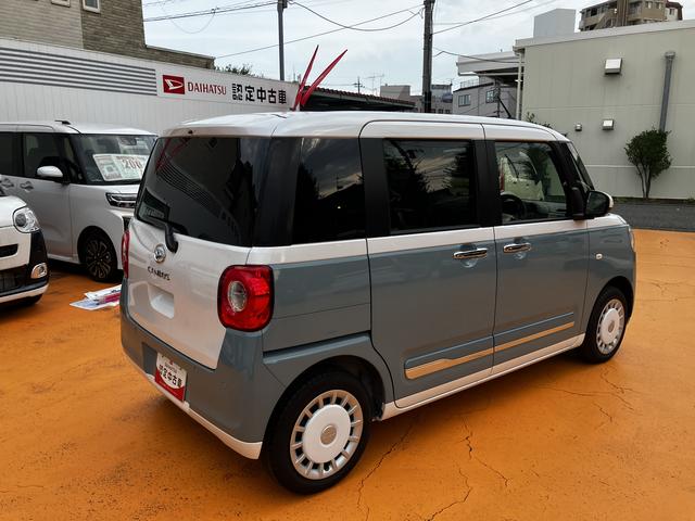 ムーヴキャンバスストライプスＧ　７インチナビ　パノラマモニター　シートヒータ保証　新車保証・まごころ保証　１年間・走行距離無制限付き（東京都）の中古車