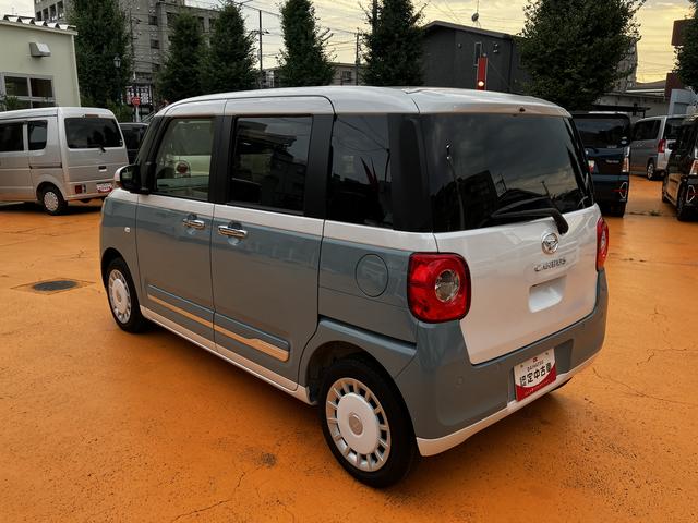 ムーヴキャンバスストライプスＧ　７インチナビ　パノラマモニター　シートヒータ保証　新車保証・まごころ保証　１年間・走行距離無制限付き（東京都）の中古車