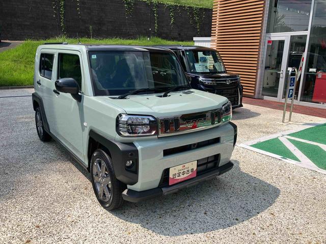タフトＧ　ダーククロムベンチャー　シートヒーター　キーフリー保証　新車保証・まごころ保証　１年間・走行距離無制限付き　ＬＥＤヘッドランプ　キーフリーシステム　前席シートヒーター　電動パーキングブレーキ　コーナーセンサー　オートエアコン（東京都）の中古車