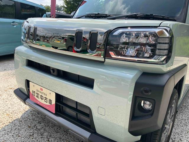 タフトＧ　ダーククロムベンチャー　シートヒーター　キーフリー保証　新車保証・まごころ保証　１年間・走行距離無制限付き　ＬＥＤヘッドランプ　キーフリーシステム　前席シートヒーター　電動パーキングブレーキ　コーナーセンサー　オートエアコン（東京都）の中古車