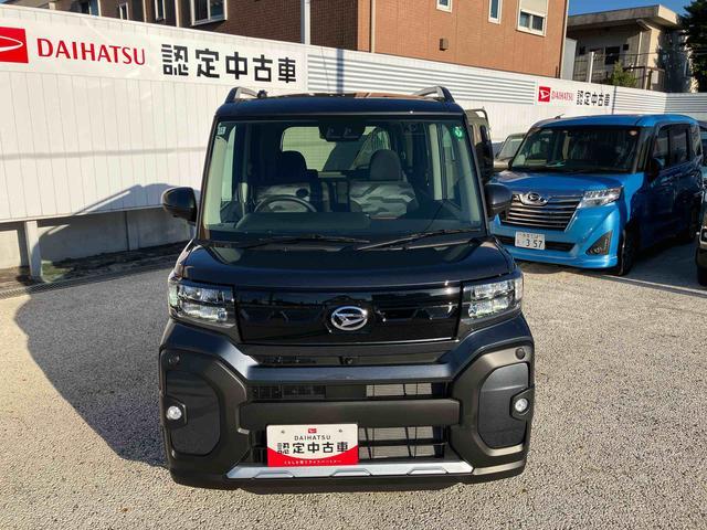 タントファンクロスターボ　両側電動スライドドア　ＬＥＤヘッドランプ保証　新車保証・まごころ保証　１年間・走行距離無制限付き　ＬＥＤヘッドランプ　ＬＥＤフォグランプ　両側電動スライドドア　アイドリングストップ　電動パーキングブレーキ　前席シートヒーター（東京都）の中古車