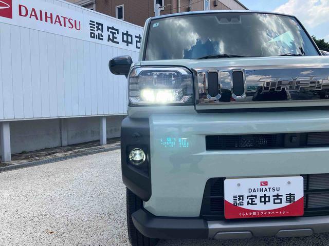 タフトＧダーククロムベンチャー　シートヒーター　キーフリー保証　新車保証・まごころ保証　１年間・走行距離無制限付き　前席シートヒーター　電動パーキングブレーキ　ＬＥＤヘッドランプ　ＬＥＤフォグランプ　コーナーセンサー　ＵＳＢ電源ソケット（東京都）の中古車