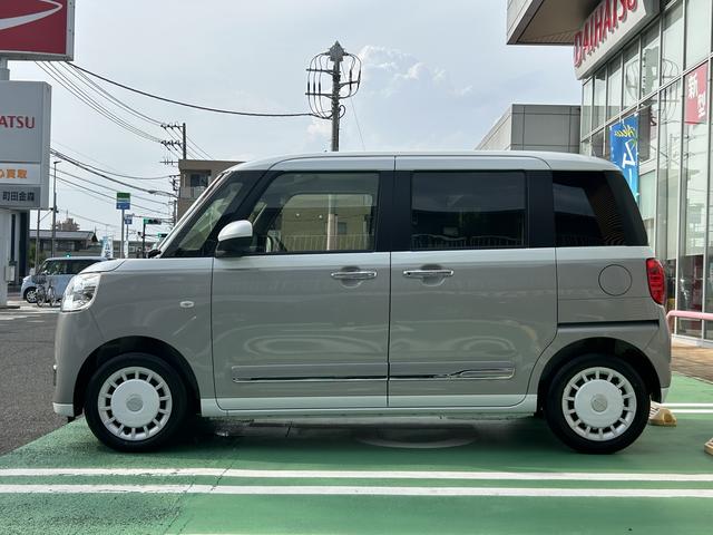 ムーヴキャンバスストライプスＧ保証　新車保証・まごころ保証　１年間・走行距離無制限付き（東京都）の中古車
