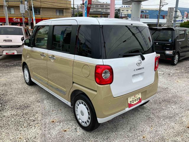 ムーヴキャンバスストライプスＧ保証　新車保証・まごころ保証　１年間・走行距離無制限付き（東京都）の中古車