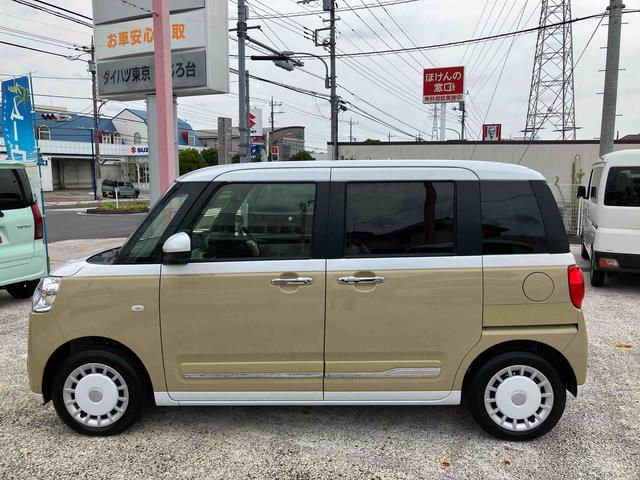 ムーヴキャンバスストライプスＧ保証　新車保証・まごころ保証　１年間・走行距離無制限付き（東京都）の中古車