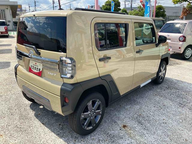 タフトＧ　ダーククロムベンチャーｅｃｏ　ＩＤＬＥ非装着車保証　新車保証・まごころ保証　１年間・走行距離無制限付き　アダプティブクルーズコントロール付き（東京都）の中古車