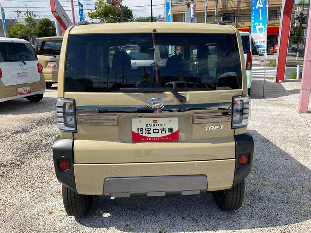 タフトＧ　ダーククロムベンチャーｅｃｏ　ＩＤＬＥ非装着車保証　新車保証・まごころ保証　１年間・走行距離無制限付き　アダプティブクルーズコントロール付き（東京都）の中古車