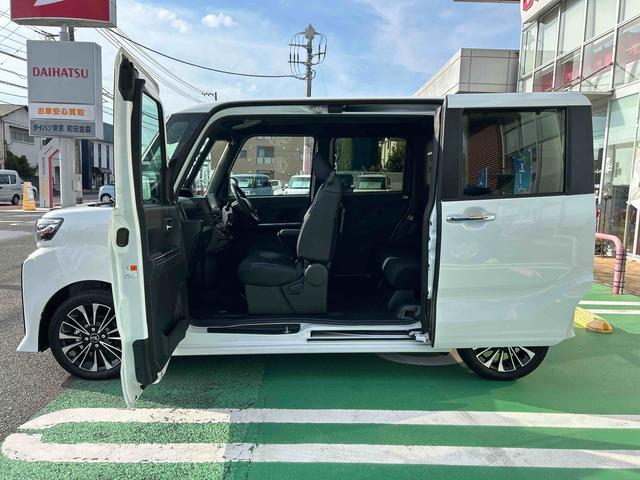 タントカスタムＲＳ保証　新車保証・まごころ保証　１年間・走行距離無制限付き（東京都）の中古車