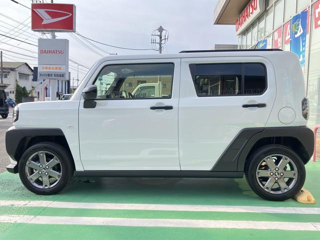 タフトＧターボ　ダーククロムベンチャー　純正ナビ　パノラマモニター保証　新車保証・まごころ保証　１年間・走行距離無制限付き　ＬＥＤヘッドランプ　ＬＥＤフォグランプ（東京都）の中古車