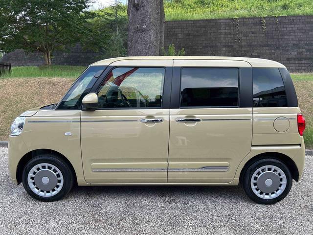ムーヴキャンバスセオリーＧ　前席シートヒーター　電動パーキングブレーキ保証　新車保証・まごころ保証　１年間・走行距離無制限付き　キーフリーシステム　前席シートヒーター　電動パーキングブレーキ　アイドリングストップ　ＬＥＤヘッドランプ　ＬＥＤフォグランプ（東京都）の中古車