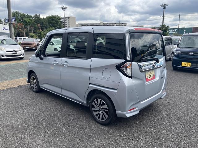 トールカスタムＧ保証　新車保証・まごころ保証　１年間・走行距離無制限付き（東京都）の中古車