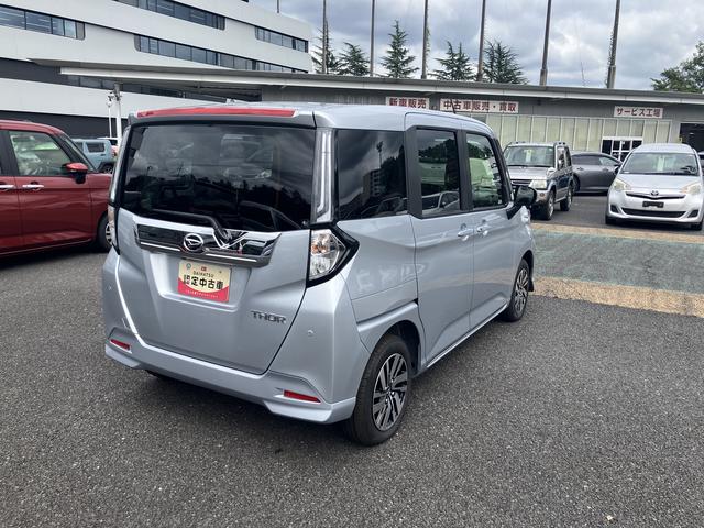 トールカスタムＧ保証　新車保証・まごころ保証　１年間・走行距離無制限付き（東京都）の中古車