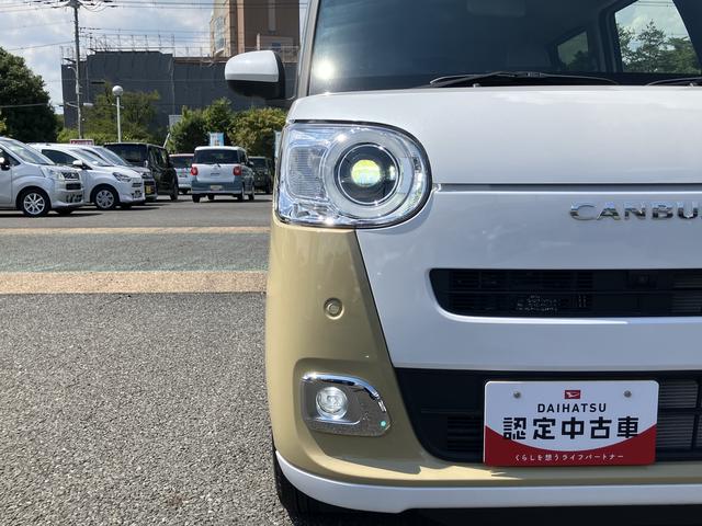 ムーヴキャンバスストライプスＧ　ＣＤステレオ　パノラマモニター　オートライト保証１年間距離無制限付き　電動パーキングブレーキ　ＬＥＤヘッドランプ　ＬＥＤフォグランプ　前席シートヒーター　ホッとカップホルダー　ＵＳＢ電源ソケット　オートライト　両側電動スライドドア（東京都）の中古車