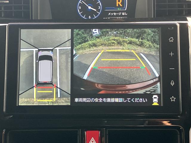 トールカスタムＧ　ディスプレイオーディオ　パノラマモニター保証１年間距離無制限付き　ＬＥＤヘッドランプ　全方位カメラ　両側電動スライドドア　助手席シートアンダートレイ　オートエアコン　オート格納ドアミラー　オートライト　ウォークスルー（東京都）の中古車