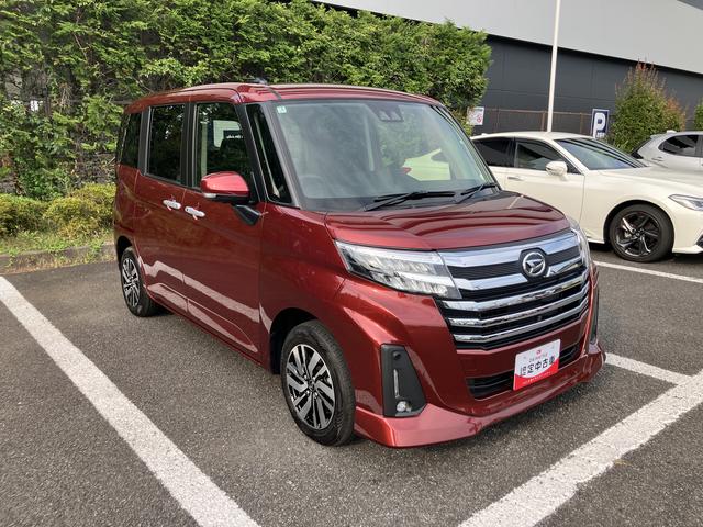 トールカスタムＧ　ディスプレイオーディオ　パノラマモニター保証１年間距離無制限付き　ＬＥＤヘッドランプ　全方位カメラ　両側電動スライドドア　助手席シートアンダートレイ　オートエアコン　オート格納ドアミラー　オートライト　ウォークスルー（東京都）の中古車