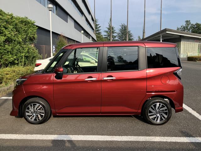 トールカスタムＧ　ディスプレイオーディオ　パノラマモニター保証１年間距離無制限付き　ＬＥＤヘッドランプ　全方位カメラ　両側電動スライドドア　助手席シートアンダートレイ　オートエアコン　オート格納ドアミラー　オートライト　ウォークスルー（東京都）の中古車