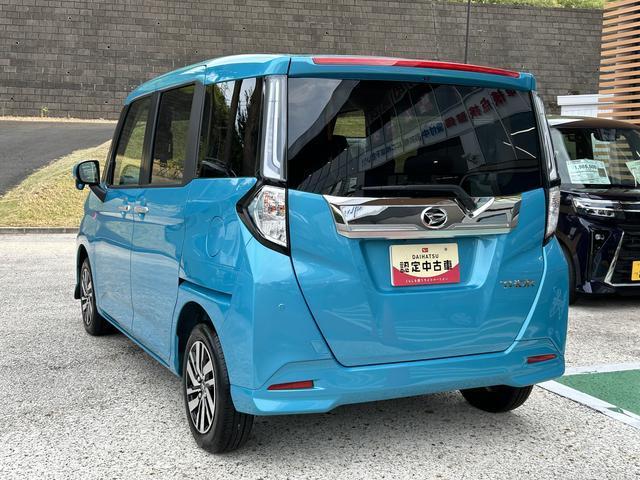 トールカスタムＧ　スマホ連携ディスプレイオーディオ　パノラマカメラ保証　新車保証・まごころ保証　１年間・走行距離無制限付き　スマホ連携９インチディスプレイオーディオ　電動パーキングブレーキ　両側電動スライドドア　クルーズコントロール　ＬＥＤヘッドランプ　キーフリー（東京都）の中古車