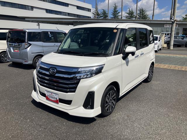 トールカスタムＧ　９インチディスプレイオーディオ　パノラマモニター保証１年間距離無制限付き　電動パーキングブレーキ　アダプティブクルーズコントロール　ＬＥＤフォグランプ　ＬＥＤヘッドランプ　両側電動スライドドア　サンシェード　シートアンダートレイ（東京都）の中古車