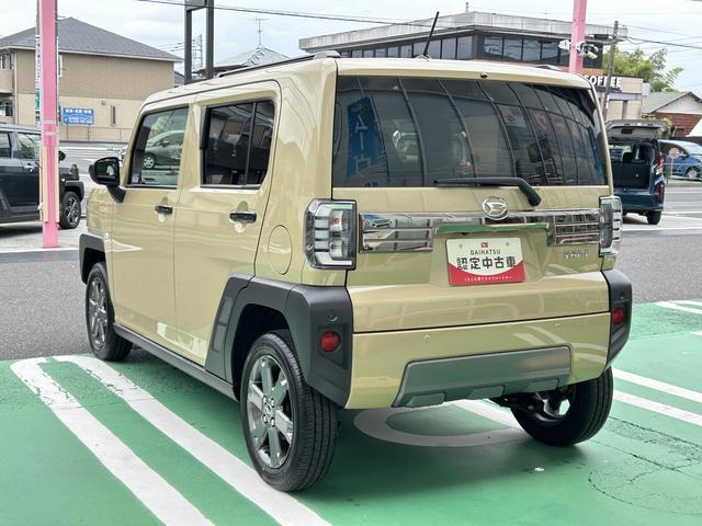 タフトＧターボ　ダーククロムベンチャー保証　新車保証・まごころ保証　１年間・走行距離無制限付き（東京都）の中古車