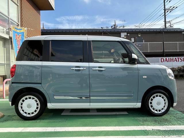 ムーヴキャンバスストライプスＧターボ　ＰＲＭ保証　新車保証・まごころ保証　１年間・走行距離無制限付き（東京都）の中古車