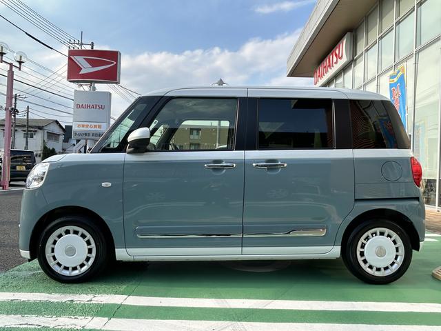 ムーヴキャンバスストライプスＧターボ　ＰＲＭ保証　新車保証・まごころ保証　１年間・走行距離無制限付き（東京都）の中古車
