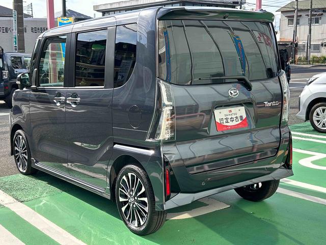タントカスタムＲＳ保証　新車保証・まごころ保証　１年間・走行距離無制限付き（東京都）の中古車
