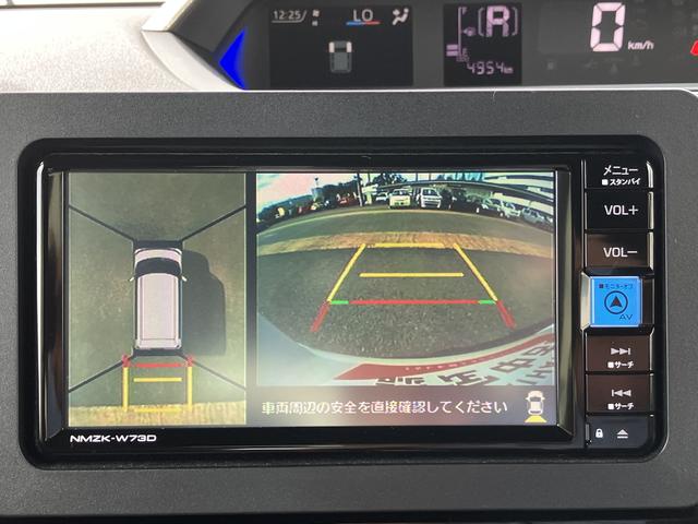タントカスタムＲＳ　　７インチナビゲーション　パノラマモニター保証１年間距離無制限付き　両側電動スライドドア　ＬＥＤフォグランプ　ＬＥＤヘッドランプ　前席シートヒーター　電動パーキングブレーキ　全方位カメラ　シートバックテーブル　オートライト（東京都）の中古車