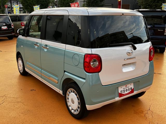 ムーヴキャンバスストライプスＧ　ＣＤチューナー　パノラマモニター対応カメラ保証　新車保証・まごころ保証　１年間・走行距離無制限付き（東京都）の中古車