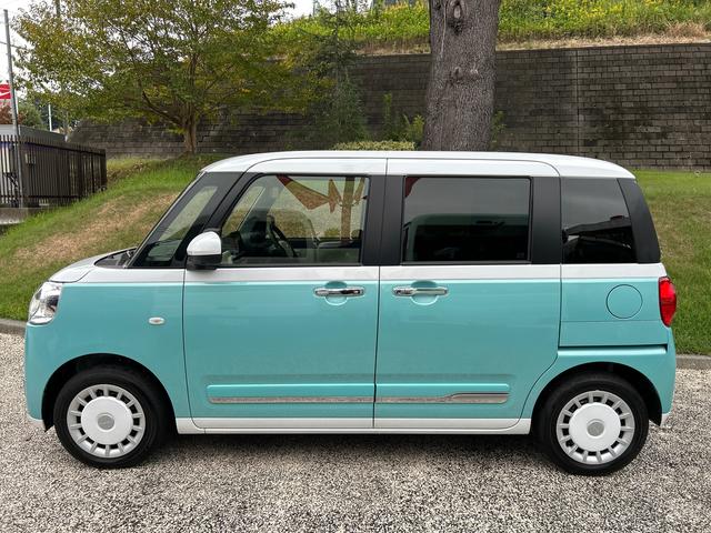 ムーヴキャンバスストライプスG 前席シートヒーター 電動パーキングブレーキ保証 新車保証・まごころ保証 1年間・走行距離無制限付き 前席シートヒーター キーフリーシステム 電動パーキングブレーキ LEDヘッドランプ LEDフォグランプ コーナーセンサー(東京都)の中古車