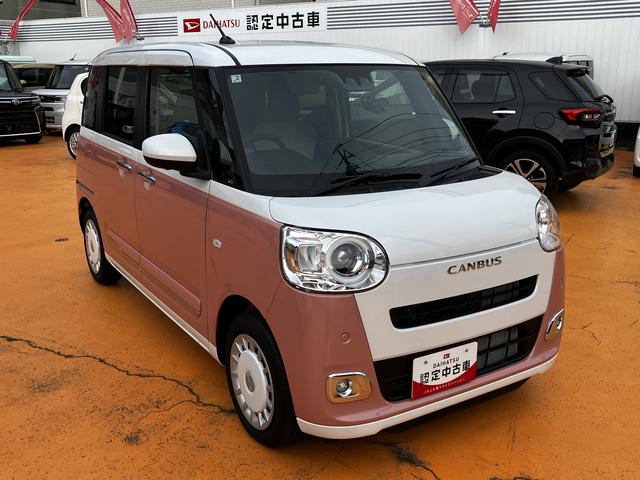 ムーヴキャンバスストライプスG CDチューナー パノラマモニター対応カメラ保証 新車保証・まごころ保証 1年間・走行距離無制限付き(東京都)の中古車