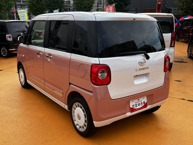 ムーヴキャンバスストライプスG CDチューナー パノラマモニター対応カメラ保証 新車保証・まごころ保証 1年間・走行距離無制限付き(東京都)の中古車