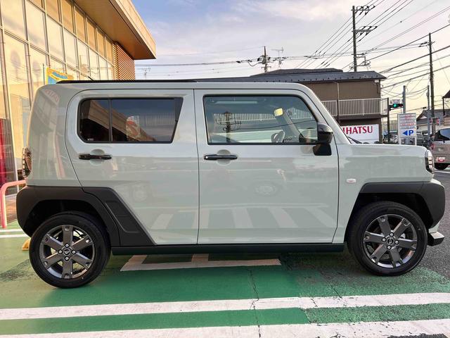 タフトＧターボ　ダーククロムベンチャー保証　新車保証・まごころ保証　１年間・走行距離無制限付き（東京都）の中古車