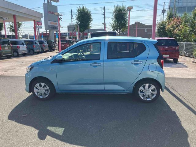 ミライースＸ　ＳＡIII　ＬＥＤヘッドライト・バックモニター標準装備！保証　新車保証・まごころ保証　１年間・走行距離無制限付き・　走行距離２，００８ｋｍ　ＣＤチューナー　バックモニター　ＬＥＤヘッドライト　前後コーナーセンサー　マニュアルエアコン　キーレスエントリー（東京都）の中古車