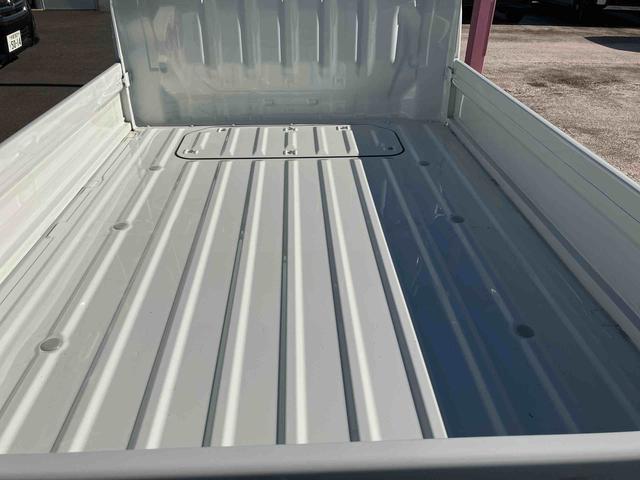 ハイゼットトラックスタンダード保証　新車保証・まごころ保証　１年間・走行距離無制限付き　走行距離２８ｋｍ　ＣＤチューナー　マニュアルエアコン　前後コーナーセンサー　アイドリングストップ（東京都）の中古車