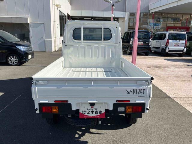 ハイゼットトラックスタンダード保証　新車保証・まごころ保証　１年間・走行距離無制限付き　走行距離２８ｋｍ　ＣＤチューナー　マニュアルエアコン　前後コーナーセンサー　アイドリングストップ（東京都）の中古車