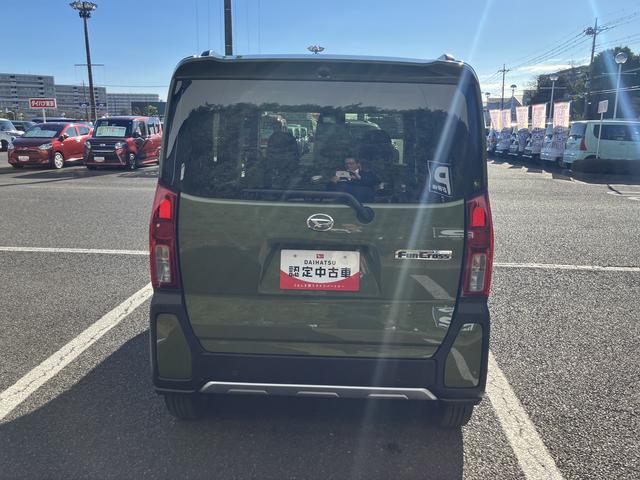 タントファンクロスターボ　ＣＤステレオ　前席シートヒーター保証　新車保証・まごころ保証　１年間・走行距離無制限付き（東京都）の中古車