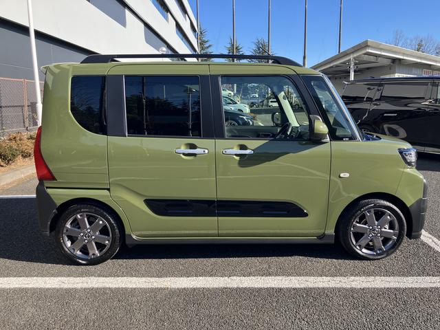 タントファンクロスターボ　ＣＤステレオ　前席シートヒーター保証　新車保証・まごころ保証　１年間・走行距離無制限付き（東京都）の中古車