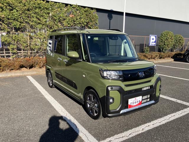 タントファンクロスターボ　ＣＤステレオ　前席シートヒーター保証　新車保証・まごころ保証　１年間・走行距離無制限付き（東京都）の中古車