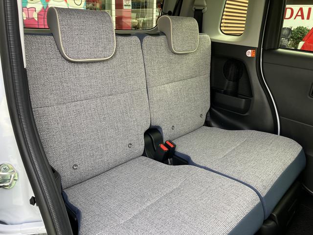 ムーヴキャンバスストライプスＧ　前席シートヒーター　キーフリーシステム保証　新車保証・まごころ保証　１年間・走行距離無制限付き　前席シートヒーター　電動パーキングブレーキ　キーフリーシステム　コーナーセンサー　ホッとカップホルダー　両側電動スライドドア（東京都）の中古車