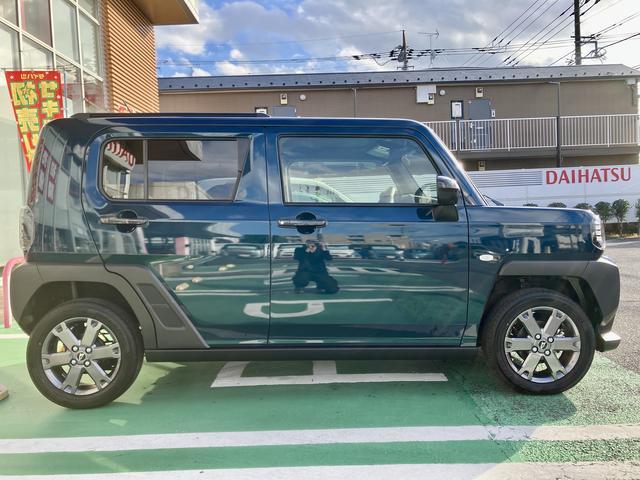 タフトＧターボ　ダーククロムベンチャー　キーフリー保証　新車保証・まごころ保証　１年間・走行距離無制限付き　キーフリーシステム　電動パーキングブレーキ　前席シートヒーター　アダプティブクルーズコントロール　ＬＥＤヘッドランプ　コーナーセンサー（東京都）の中古車