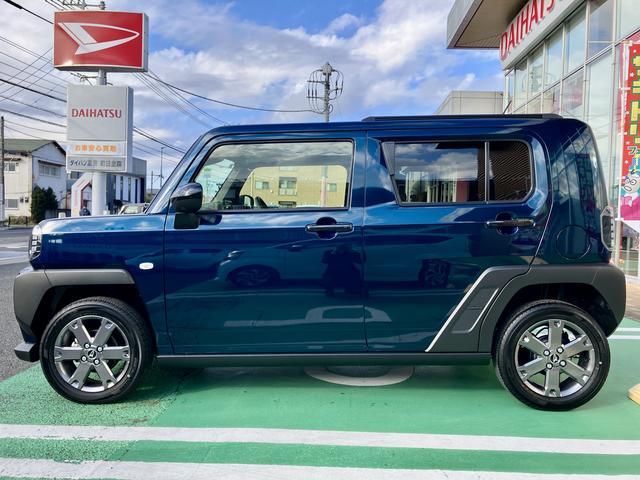 タフトＧターボ　ダーククロムベンチャー　キーフリー保証　新車保証・まごころ保証　１年間・走行距離無制限付き　キーフリーシステム　電動パーキングブレーキ　前席シートヒーター　アダプティブクルーズコントロール　ＬＥＤヘッドランプ　コーナーセンサー（東京都）の中古車