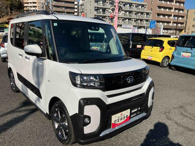 タントファンクロスターボ　ナビ・パノラマ保証　新車保証・まごころ保証　１年間・走行距離無制限付き（東京都）の中古車