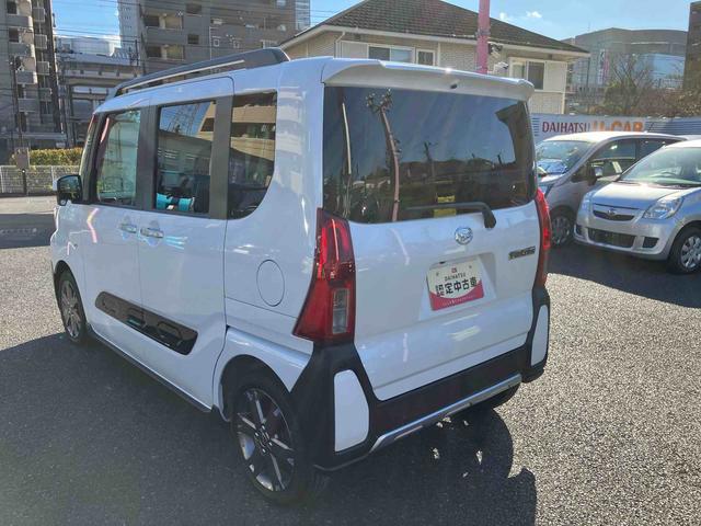 タントファンクロスターボ　ナビ・パノラマ保証　新車保証・まごころ保証　１年間・走行距離無制限付き（東京都）の中古車