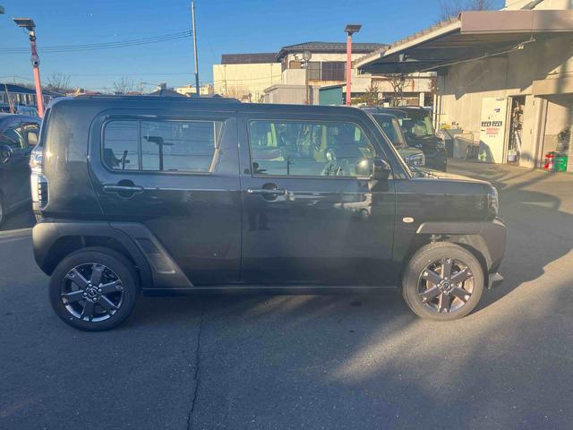 タフトＧ　ダーククロムベンチャー　９インチディスプレイオーディオ！保証　新車保証・まごころ保証　１年間・走行距離無制限付き　走行距離２４５７ｋｍ　９インチスマホ連携ディスプレイオーディオ　バックモニター　アダブティブクルーズコントロール　電動パーキング　シートヒータ（東京都）の中古車