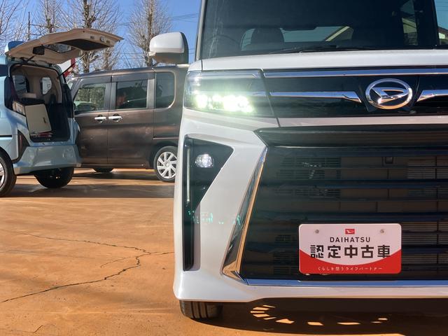 タントカスタムＲＳ　ＣＤチューナー　パノラマモニター対応カメラ保証　新車保証・まごころ保証　１年間・走行距離無制限付き　両側電動スライドドア　キーフリーシステム　ＬＥＤヘッドランプ　ＬＥＤフォグランプ　前席シートヒーター　電動パーキングブレーキ（東京都）の中古車