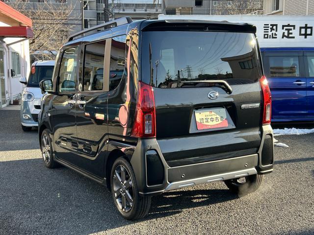 タントファンクロスターボ　ＣＤステレオ保証　新車保証・まごころ保証　１年間・走行距離無制限付き（東京都）の中古車