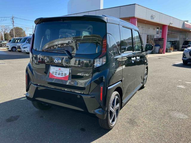 ムーヴＲＳ９インチディスプレイオーディオ新車保証・まごころ保証　１年間・走行距離無制限付き　９インチスマホ連携ディスプレイオーディオ　６コーナーセンサー　アダプティブクルーズコントロール　パノラマモニター対応カメラ　前後ドライブレコーダー（東京都）の中古車