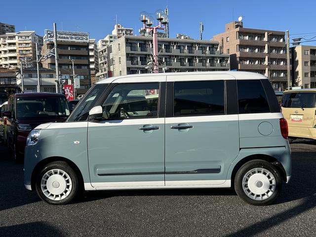 ムーヴキャンバスストライプスG 純正ナビ・バックカメラ保証 新車保証・まごころ保証 1年間・走行距離無制限付き(東京都)の中古車